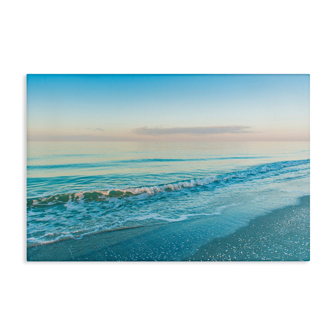 Stupell Industries Serene Waves at Sunrise Canvas Design by Mary Lou Johnson